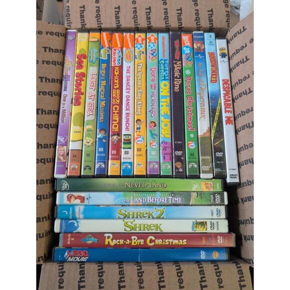 Lot Of 20 Nickelodeon Nick At Night And Other Various Kids DVDs - T6#819